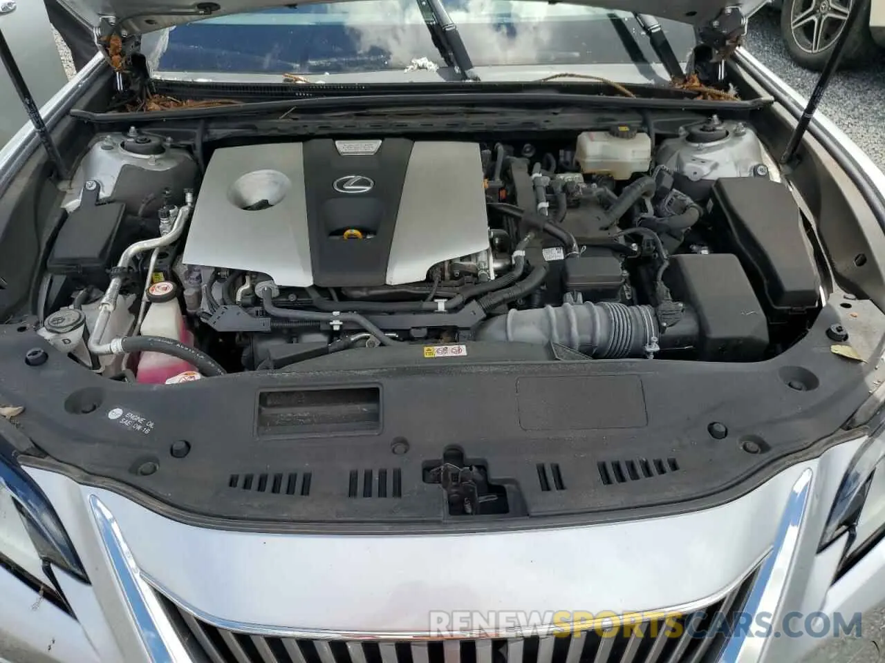 11 fotografías del automóvil dañado JTHB21B14K2045124 LEXUS ES300 2019