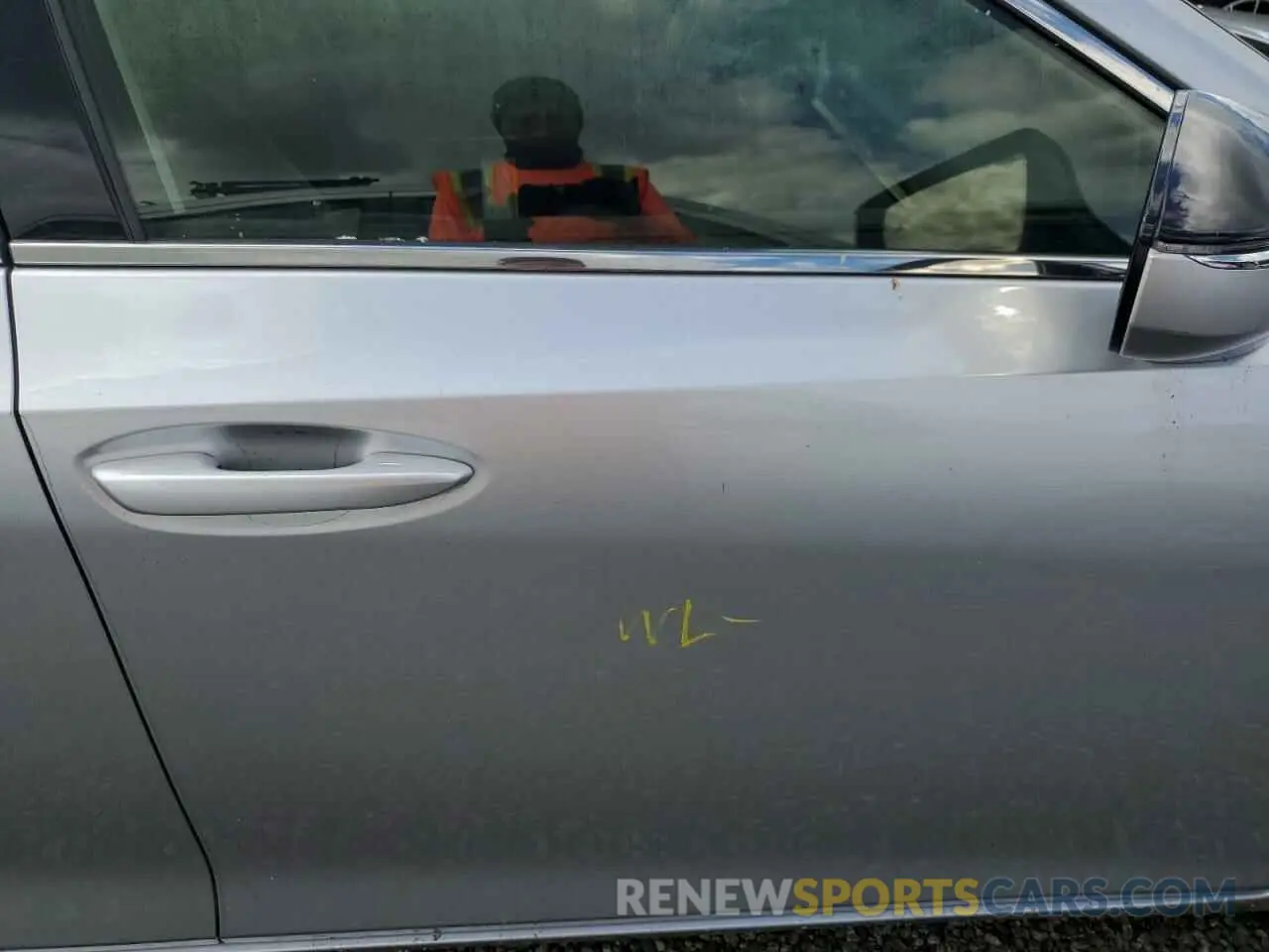 12 fotografías del automóvil dañado JTHB21B14K2045124 LEXUS ES300 2019