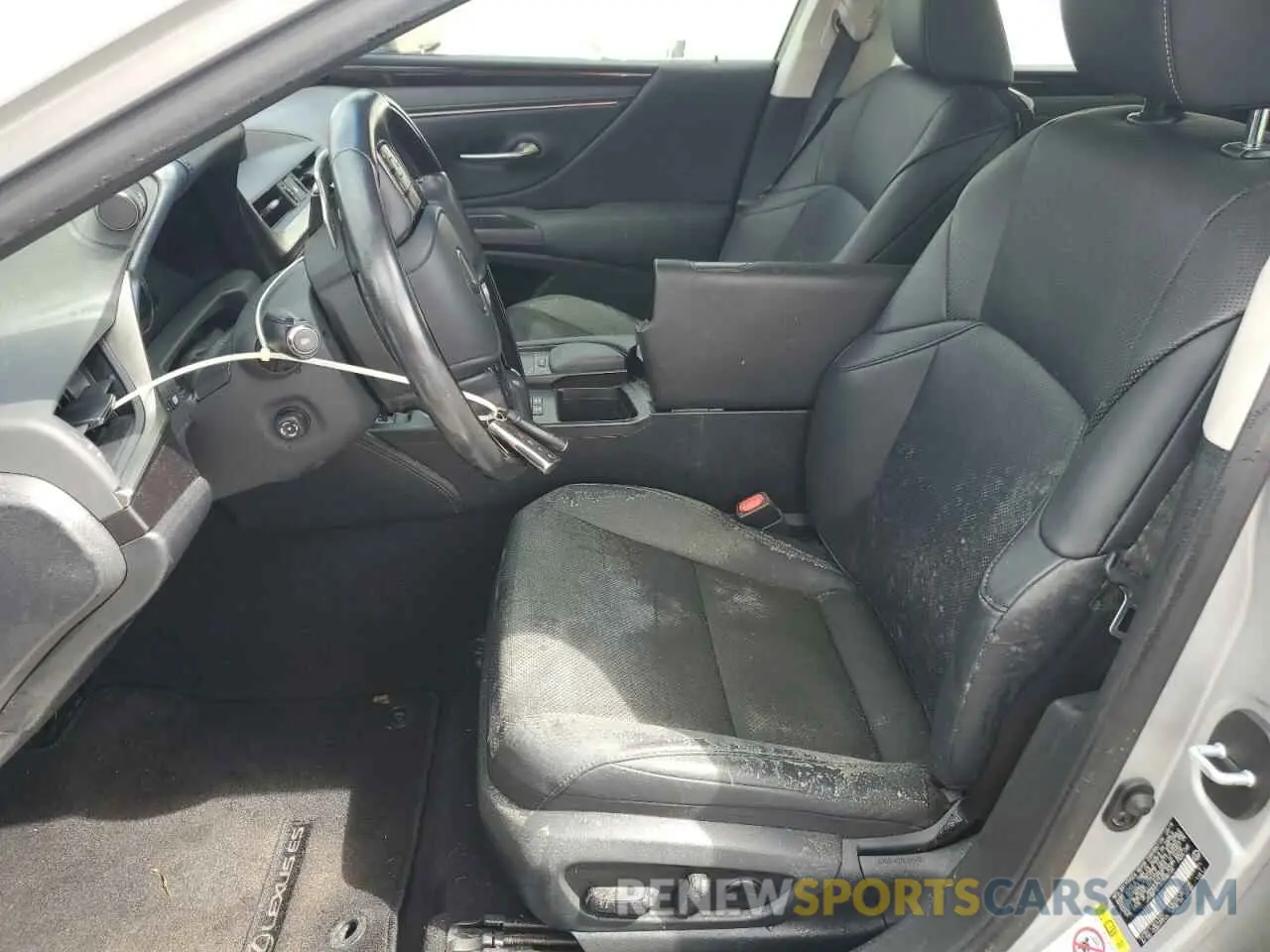 7 fotografías del automóvil dañado JTHB21B14K2045124 LEXUS ES300 2019