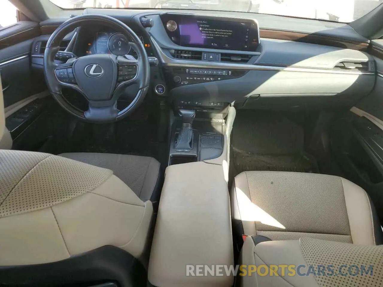 8 fotografías del automóvil dañado JTHB21B19K2032451 LEXUS ES300 2019