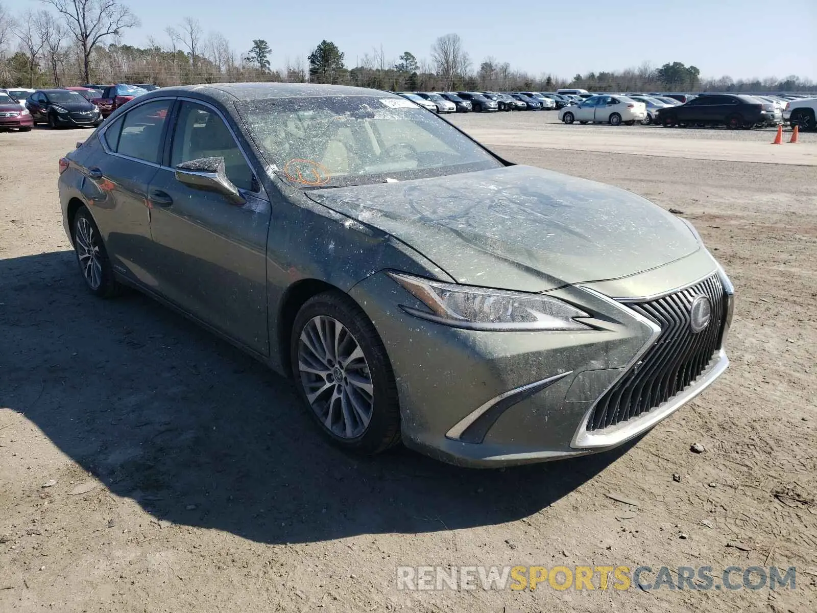 1 fotografías del automóvil dañado JTHB21B1XK2002410 LEXUS ES300 2019