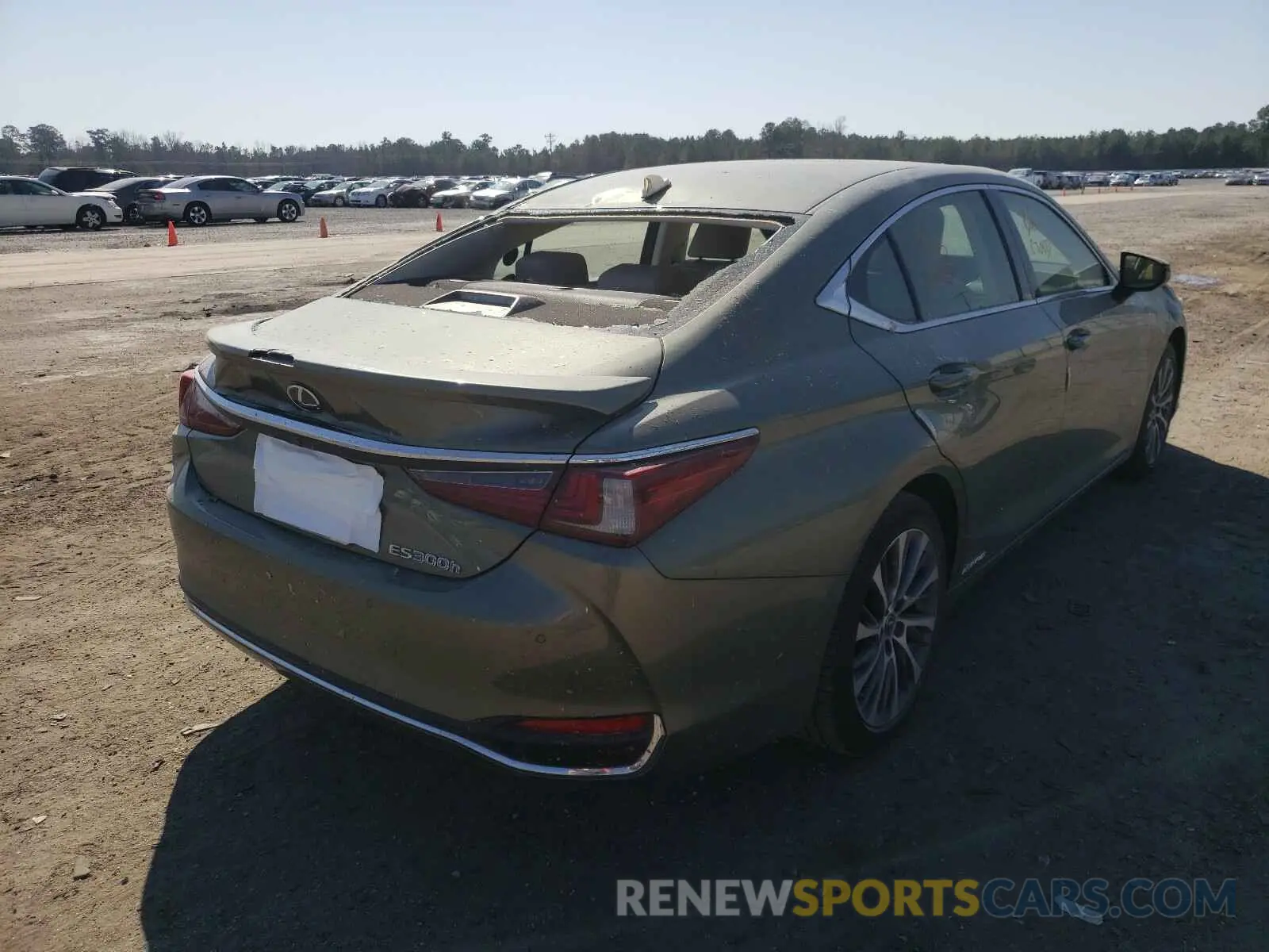 9 fotografías del automóvil dañado JTHB21B1XK2002410 LEXUS ES300 2019