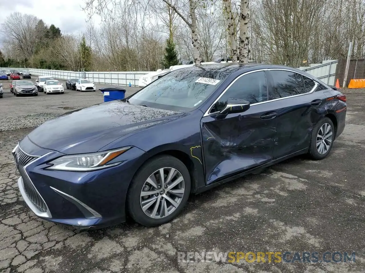 1 fotografías del automóvil dañado 58AD21B11LU004812 LEXUS ES300 2020