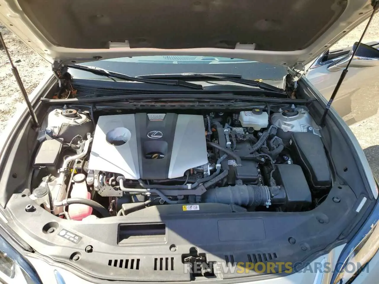 11 fotografías del automóvil dañado 58AD21B11LU004874 LEXUS ES300 2020