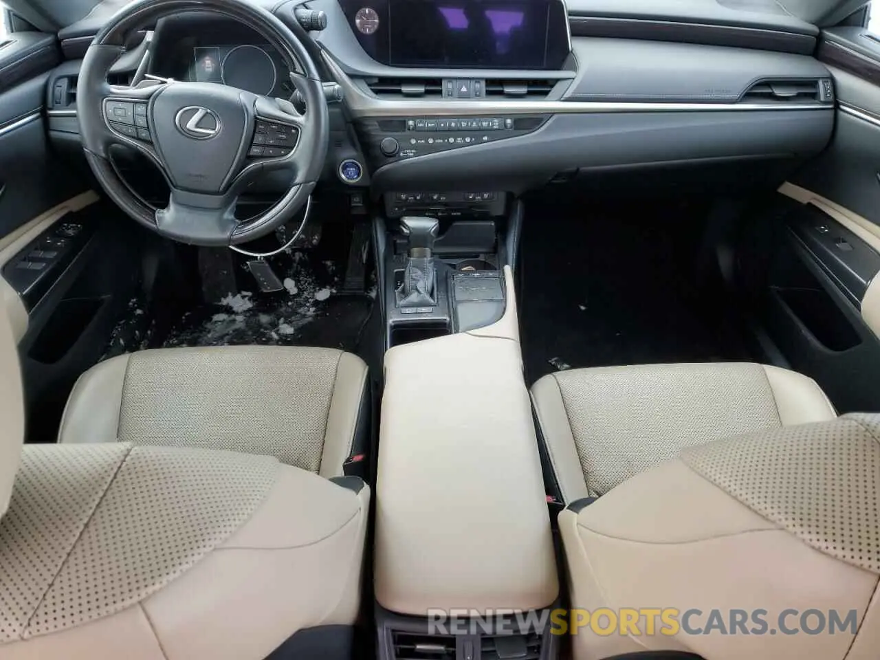 8 fotografías del automóvil dañado 58AD21B13LU005704 LEXUS ES300 2020