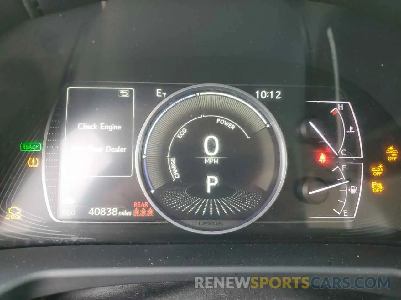 9 fotografías del automóvil dañado 58AD21B13LU005704 LEXUS ES300 2020