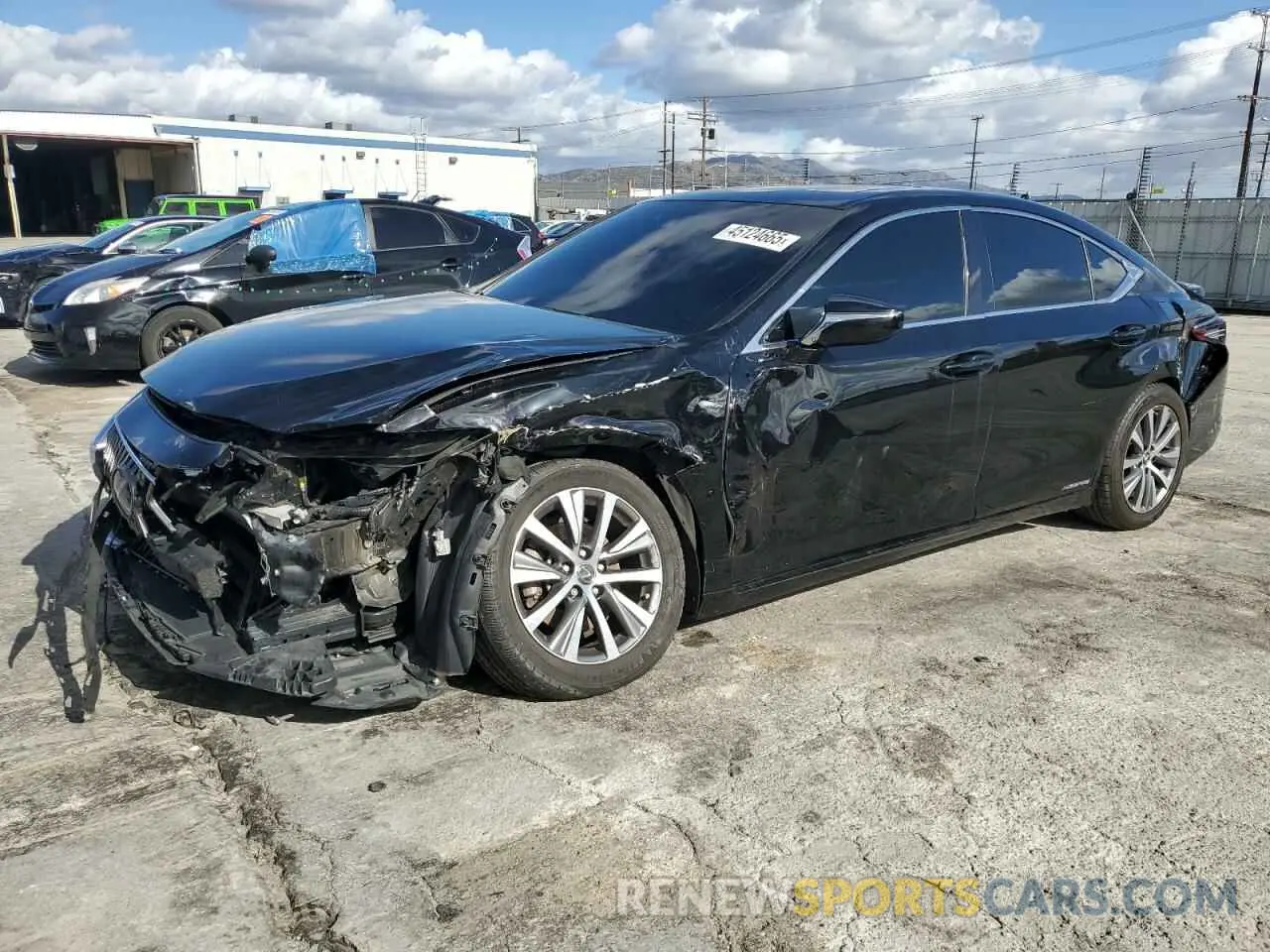 1 fotografías del automóvil dañado 58AD21B15LU005512 LEXUS ES300 2020