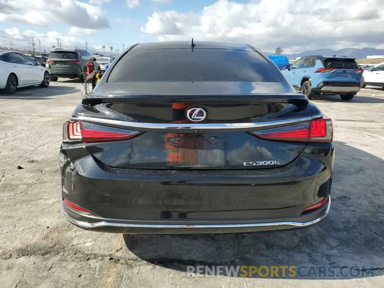 6 fotografías del automóvil dañado 58AD21B15LU005512 LEXUS ES300 2020
