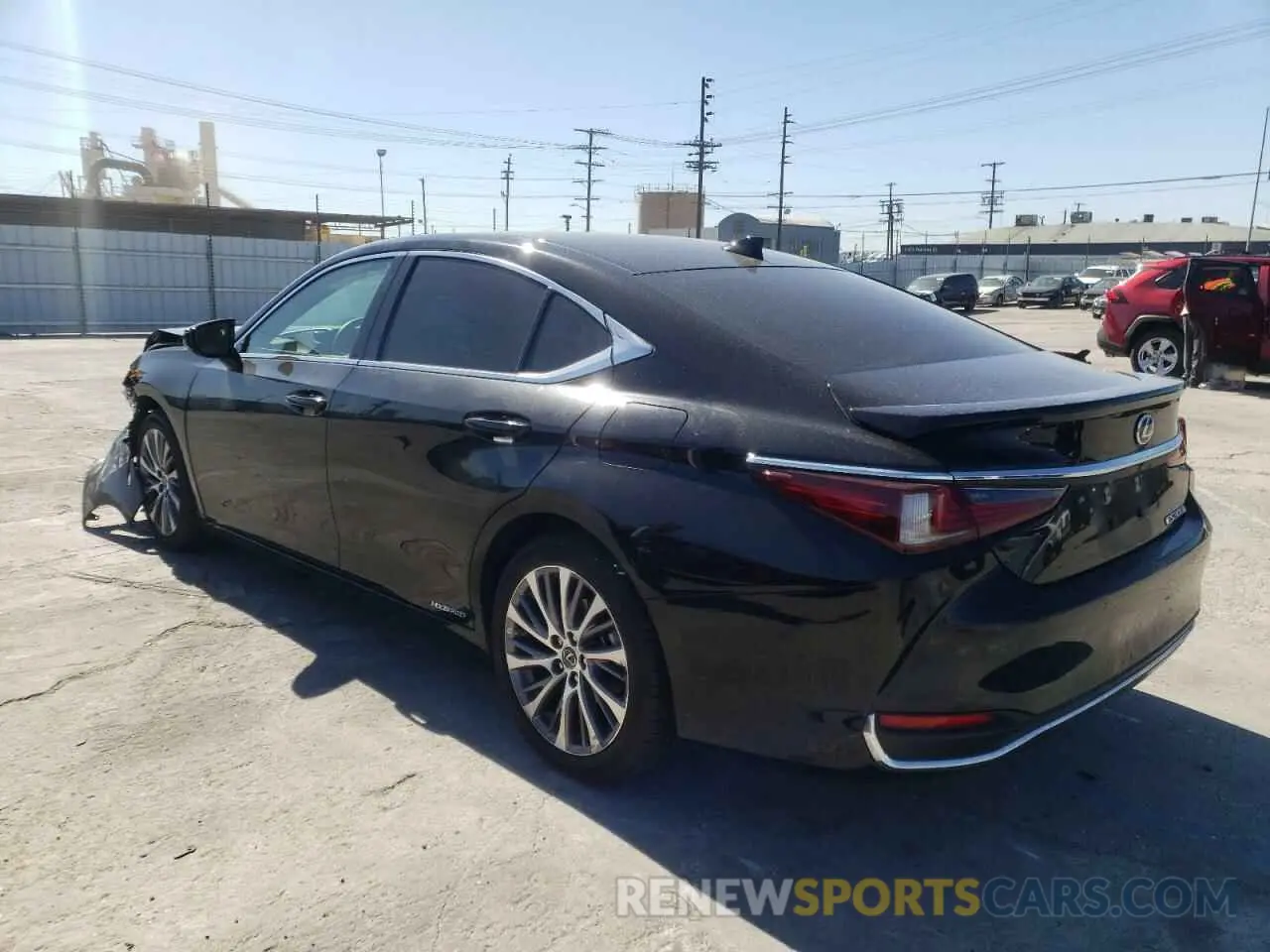 3 fotografías del automóvil dañado 58AD21B16LU008824 LEXUS ES300 2020