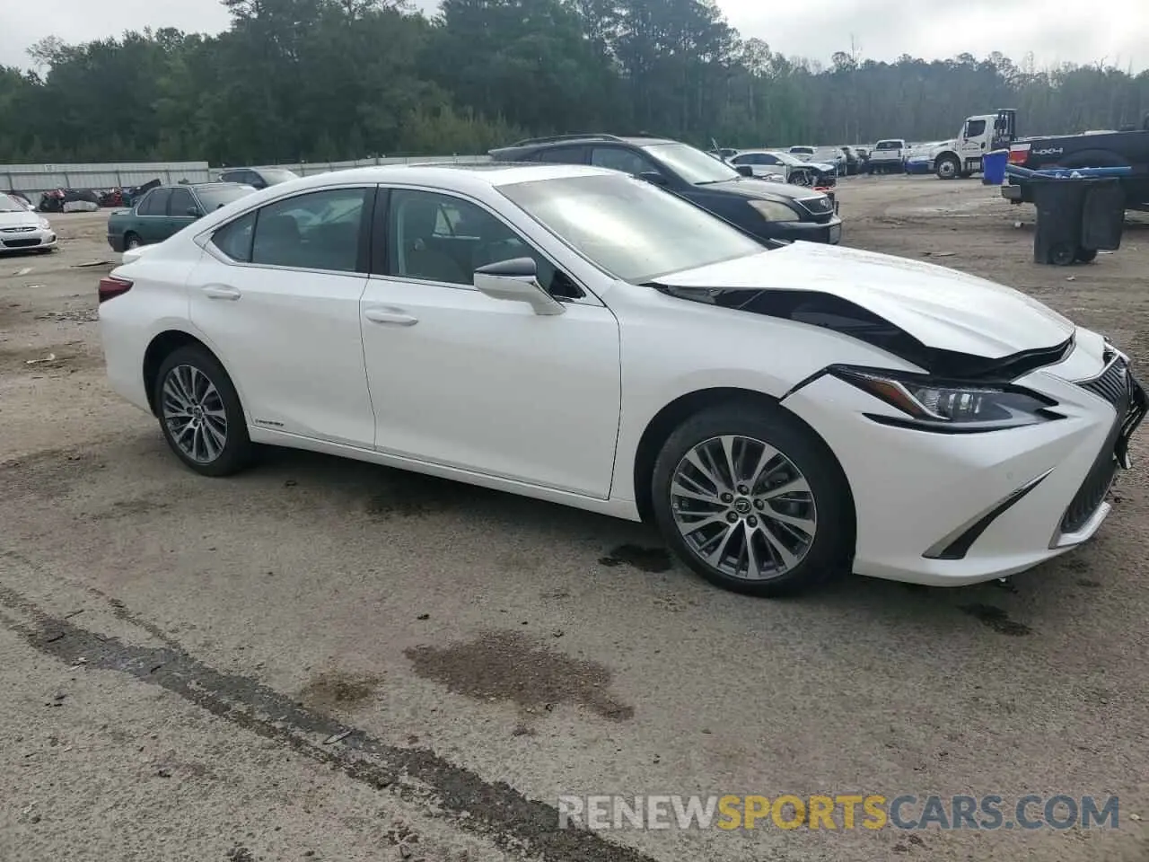 4 fotografías del automóvil dañado 58AD21B17LU009951 LEXUS ES300 2020