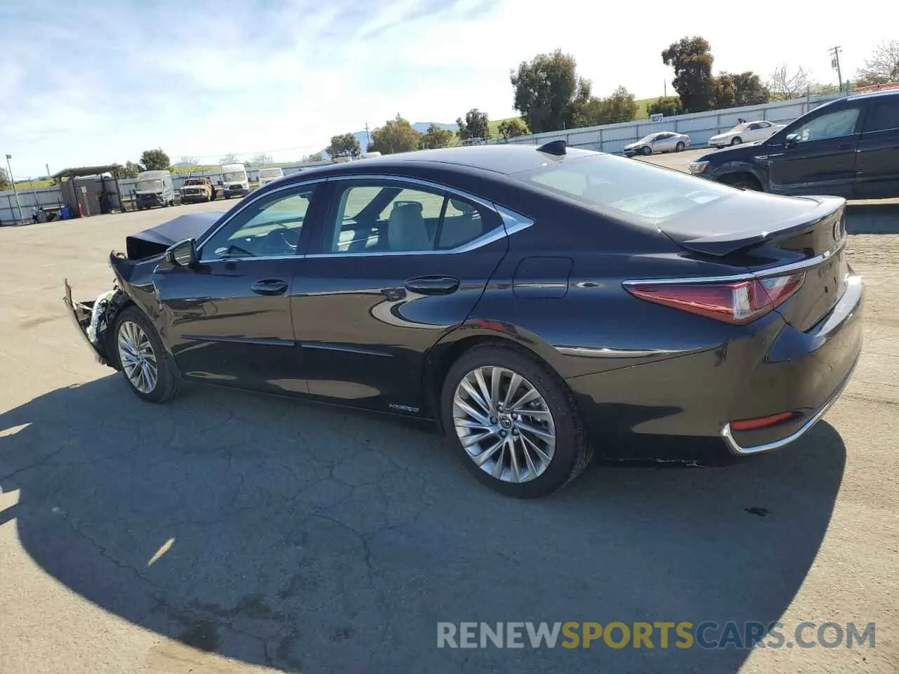 2 fotografías del automóvil dañado 58AE21B11LU005818 LEXUS ES300 2020