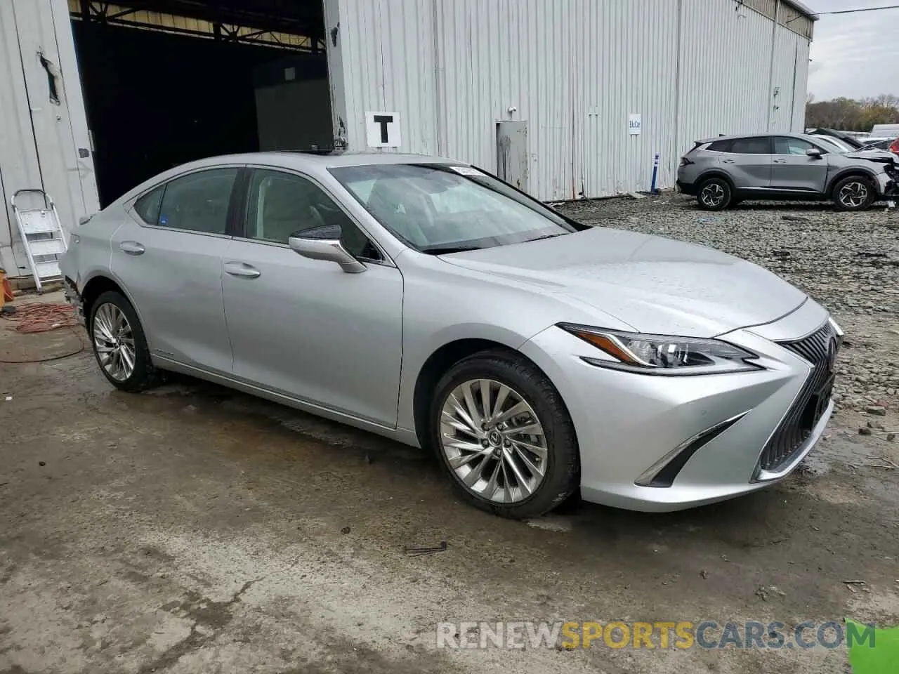4 fotografías del automóvil dañado 58AE21B12LU007156 LEXUS ES300 2020