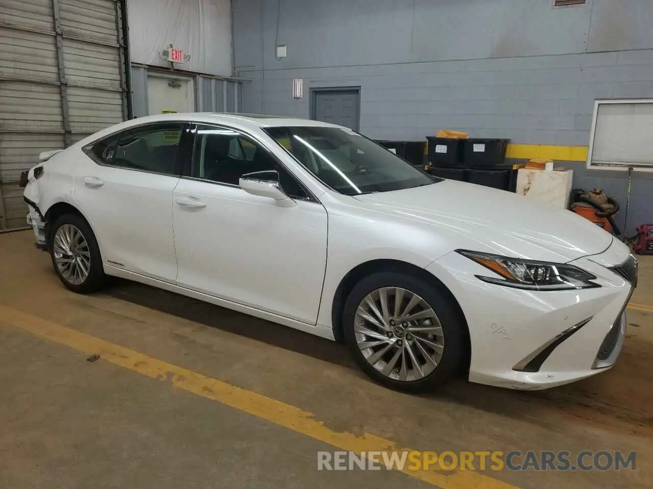 4 fotografías del automóvil dañado 58AE21B15LU004896 LEXUS ES300 2020