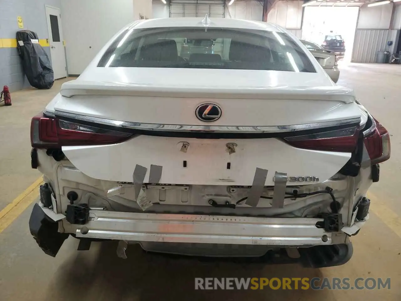 6 fotografías del automóvil dañado 58AE21B15LU004896 LEXUS ES300 2020