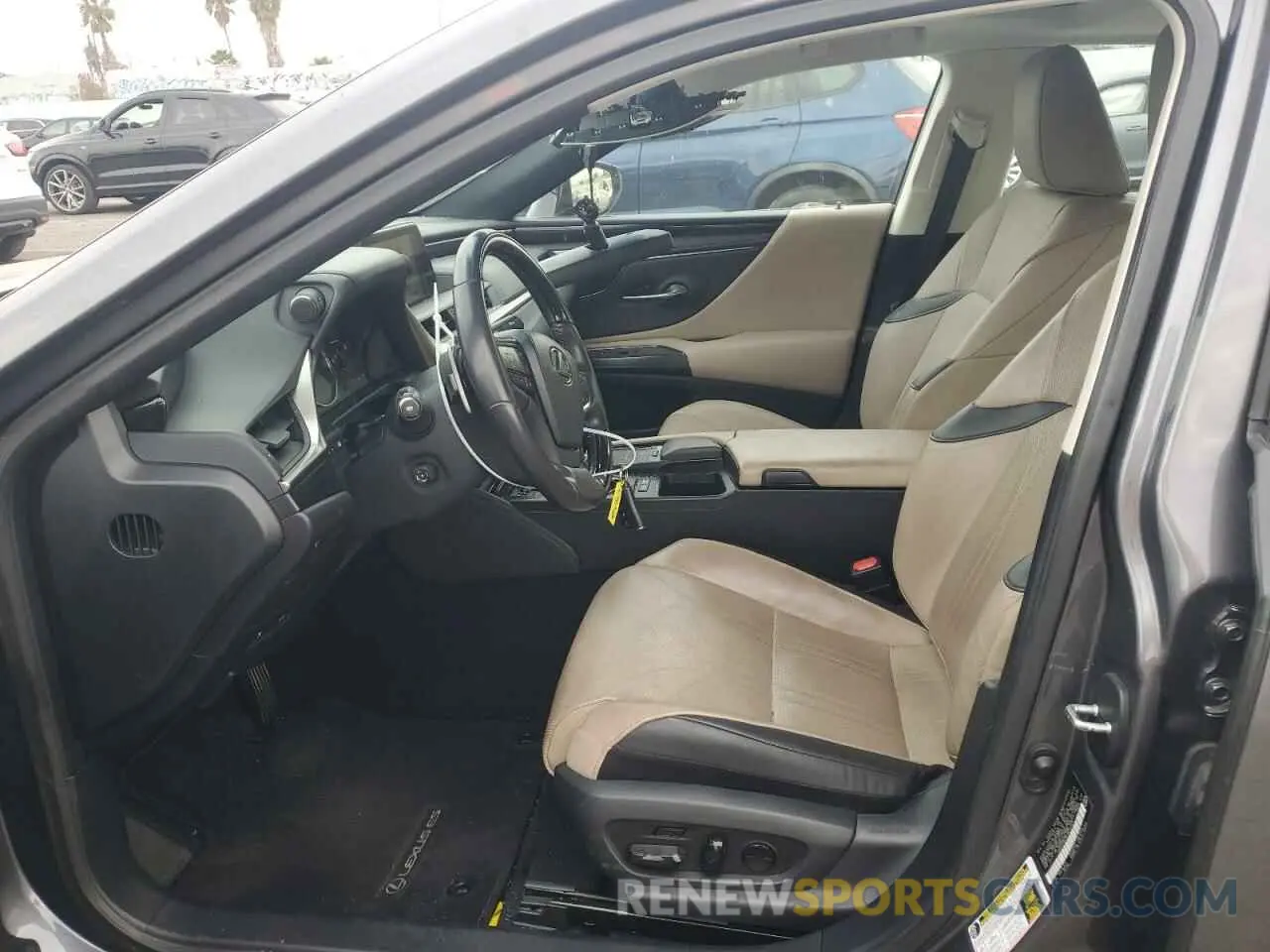 7 fotografías del automóvil dañado 58AE21B19LU012323 LEXUS ES300 2020