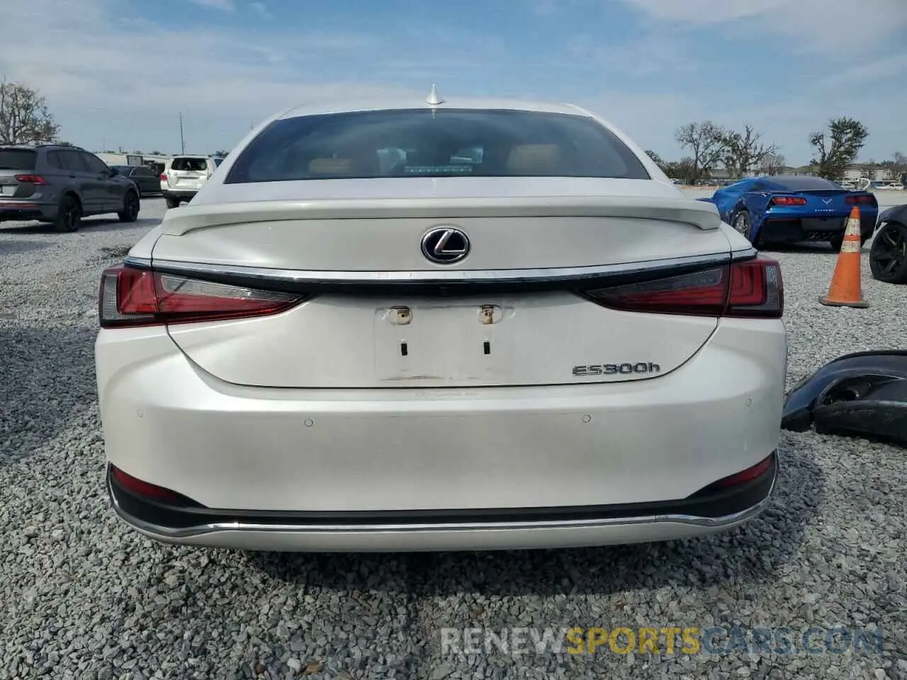 6 fotografías del automóvil dañado 58AF21B17LU009120 LEXUS ES300 2020