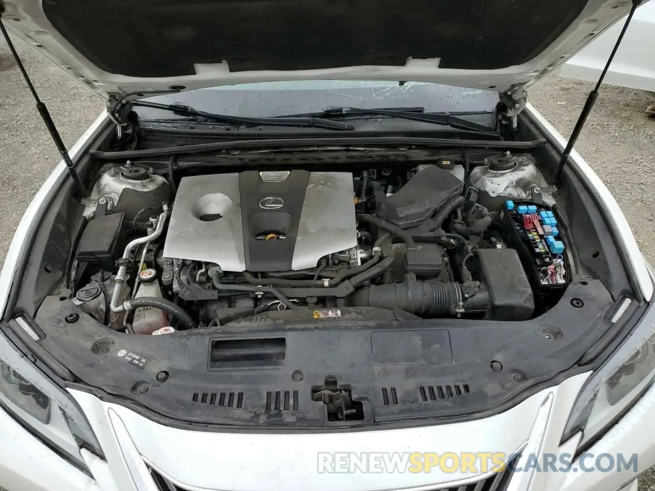 12 fotografías del automóvil dañado 58ACA1C10MU011247 LEXUS ES300 2021