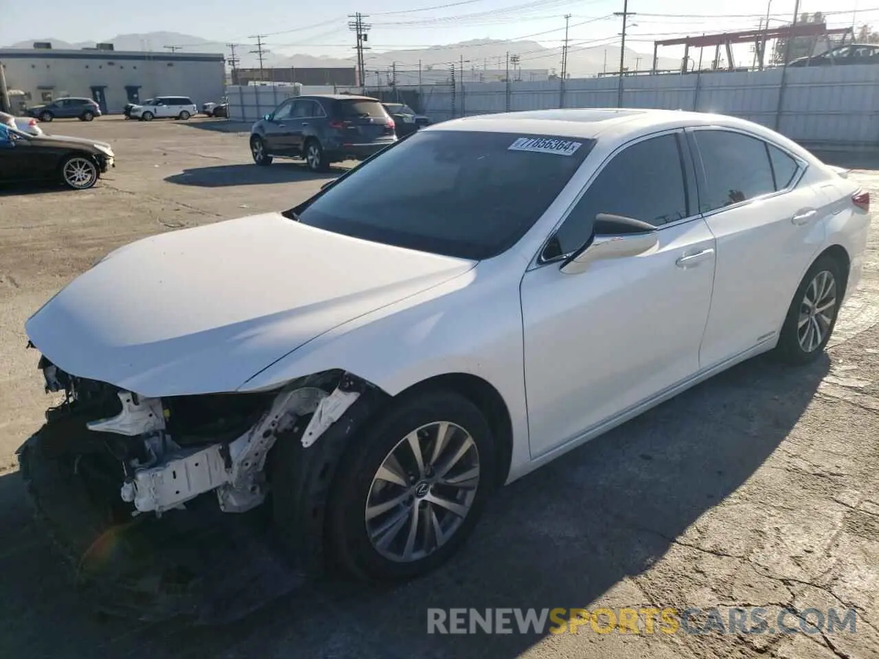 1 fotografías del automóvil dañado 58ACA1C18MU005048 LEXUS ES300 2021