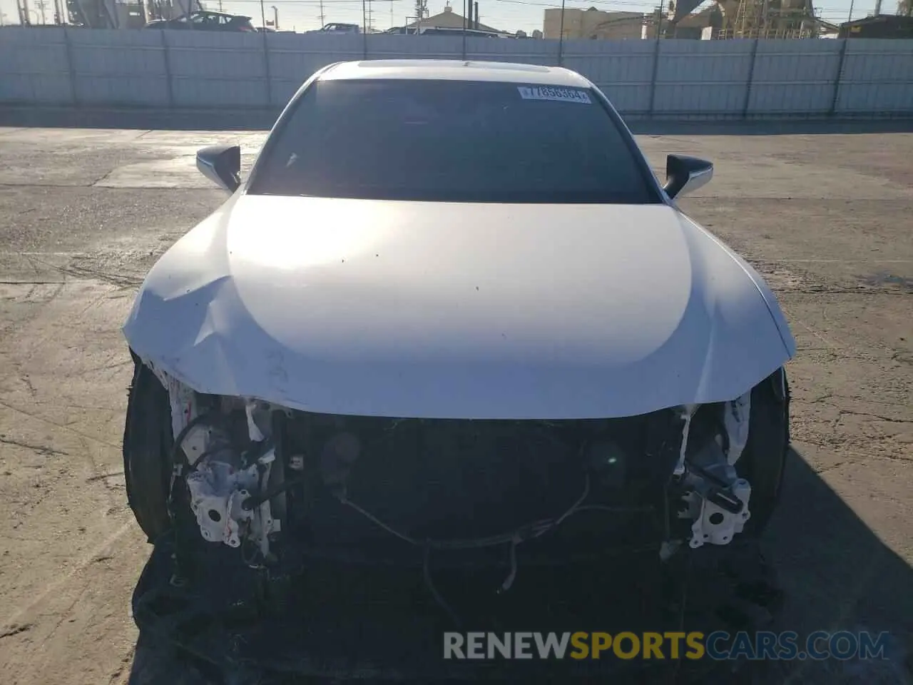 5 fotografías del automóvil dañado 58ACA1C18MU005048 LEXUS ES300 2021