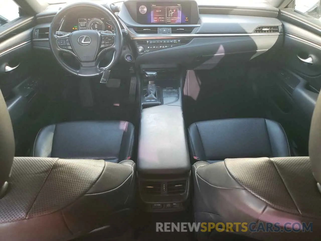 8 fotografías del automóvil dañado 58ACA1C18MU005048 LEXUS ES300 2021