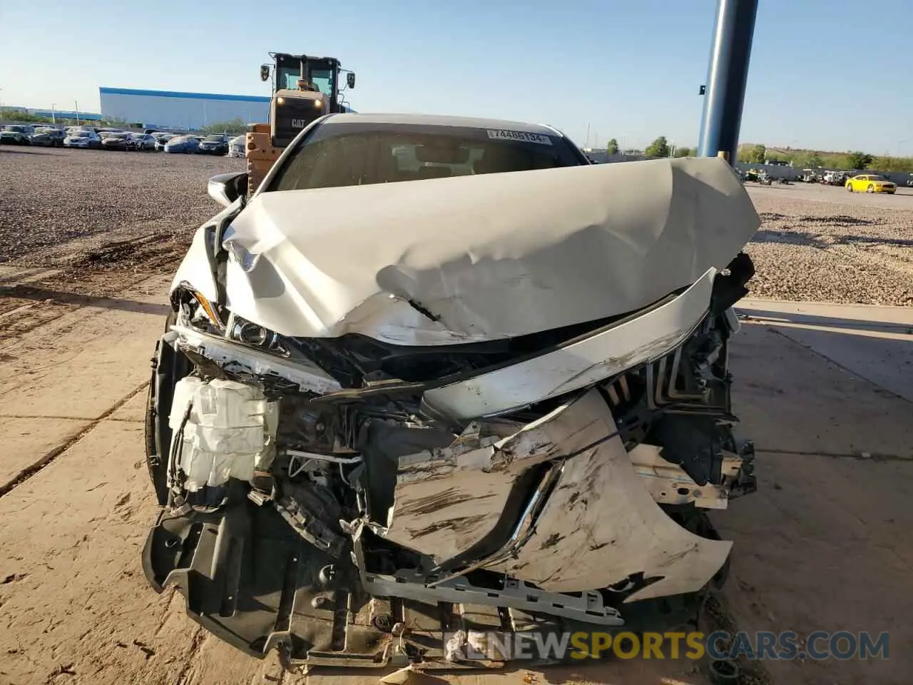 5 fotografías del automóvil dañado 58ACA1C1XMU007237 LEXUS ES300 2021