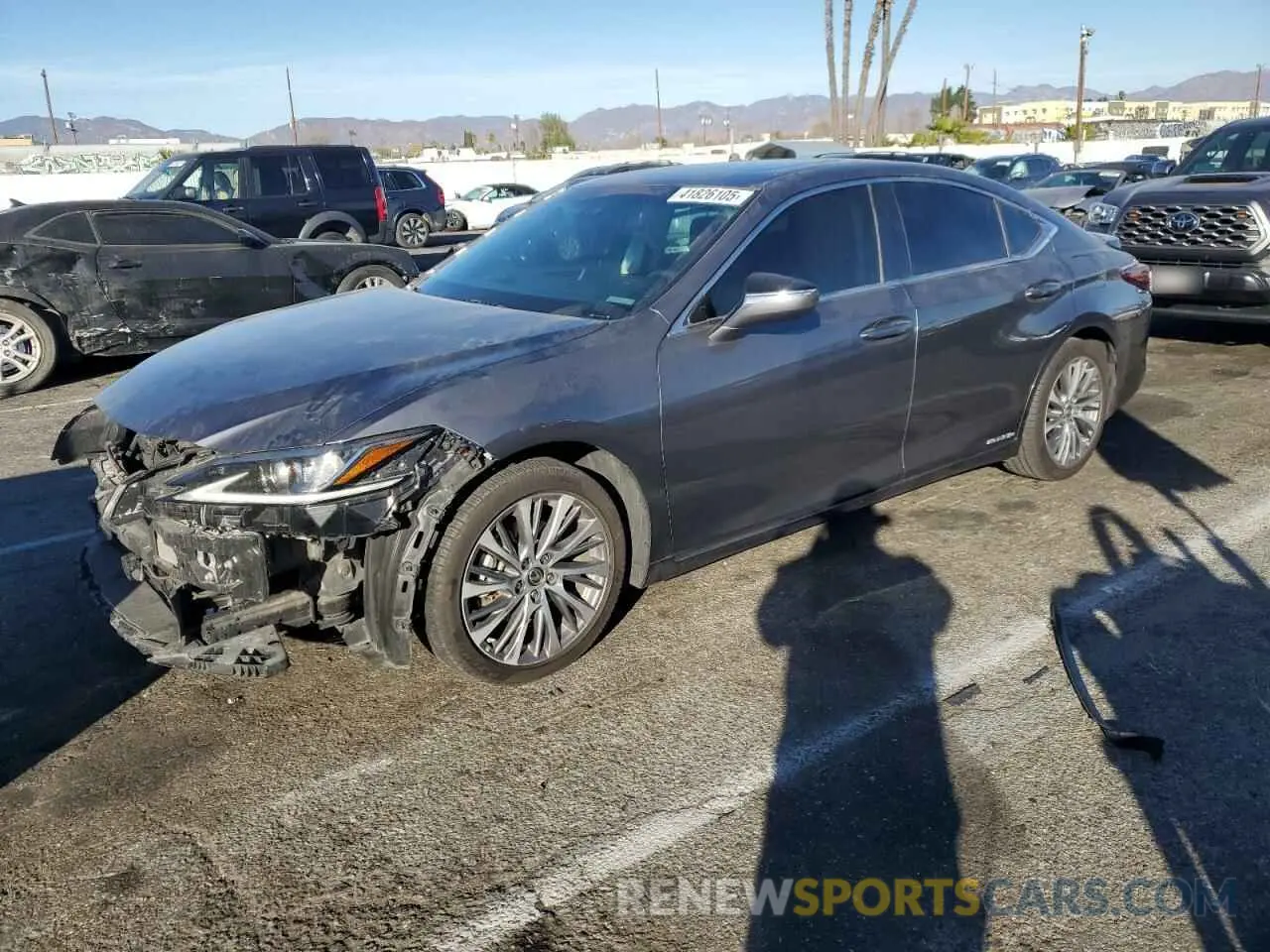 1 fotografías del automóvil dañado 58ADA1C11MU003338 LEXUS ES300 2021