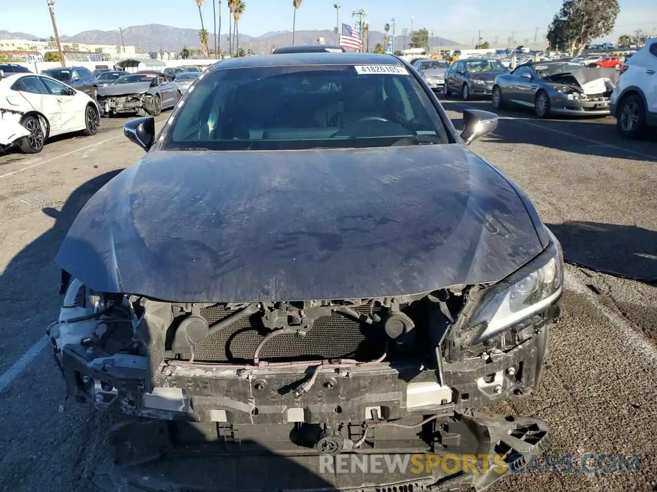 5 fotografías del automóvil dañado 58ADA1C11MU003338 LEXUS ES300 2021