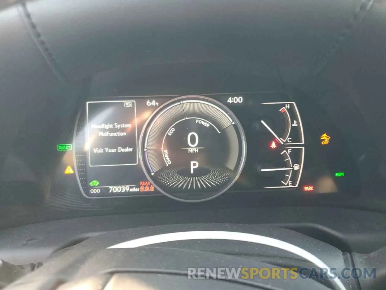 9 fotografías del automóvil dañado 58ADA1C11MU003338 LEXUS ES300 2021