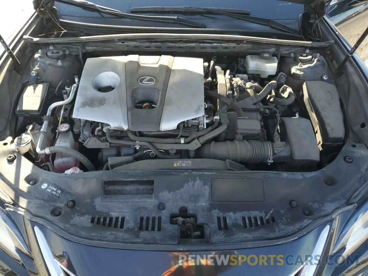 11 fotografías del automóvil dañado 58ADA1C11MU010502 LEXUS ES300 2021