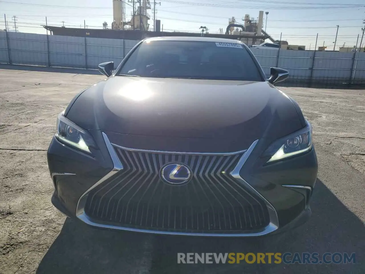 5 fotografías del automóvil dañado 58ADA1C11MU010502 LEXUS ES300 2021