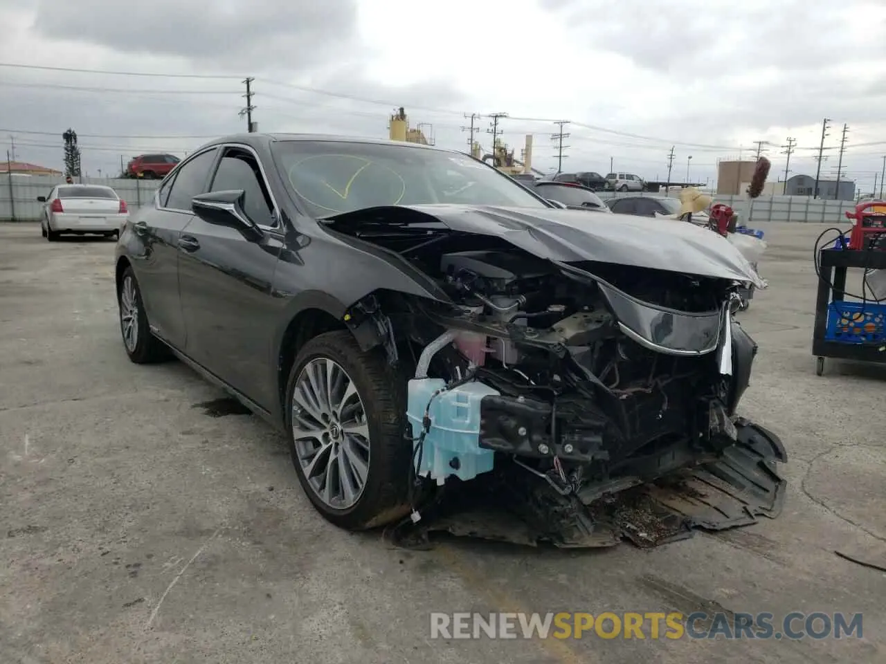 1 fotografías del automóvil dañado 58ADA1C12MU008306 LEXUS ES300 2021