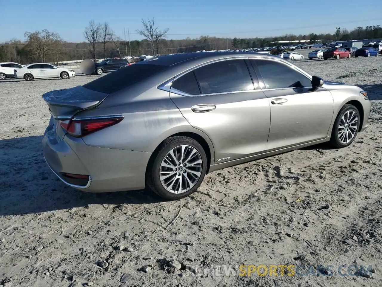 3 fotografías del automóvil dañado 58ADA1C14MU003382 LEXUS ES300 2021