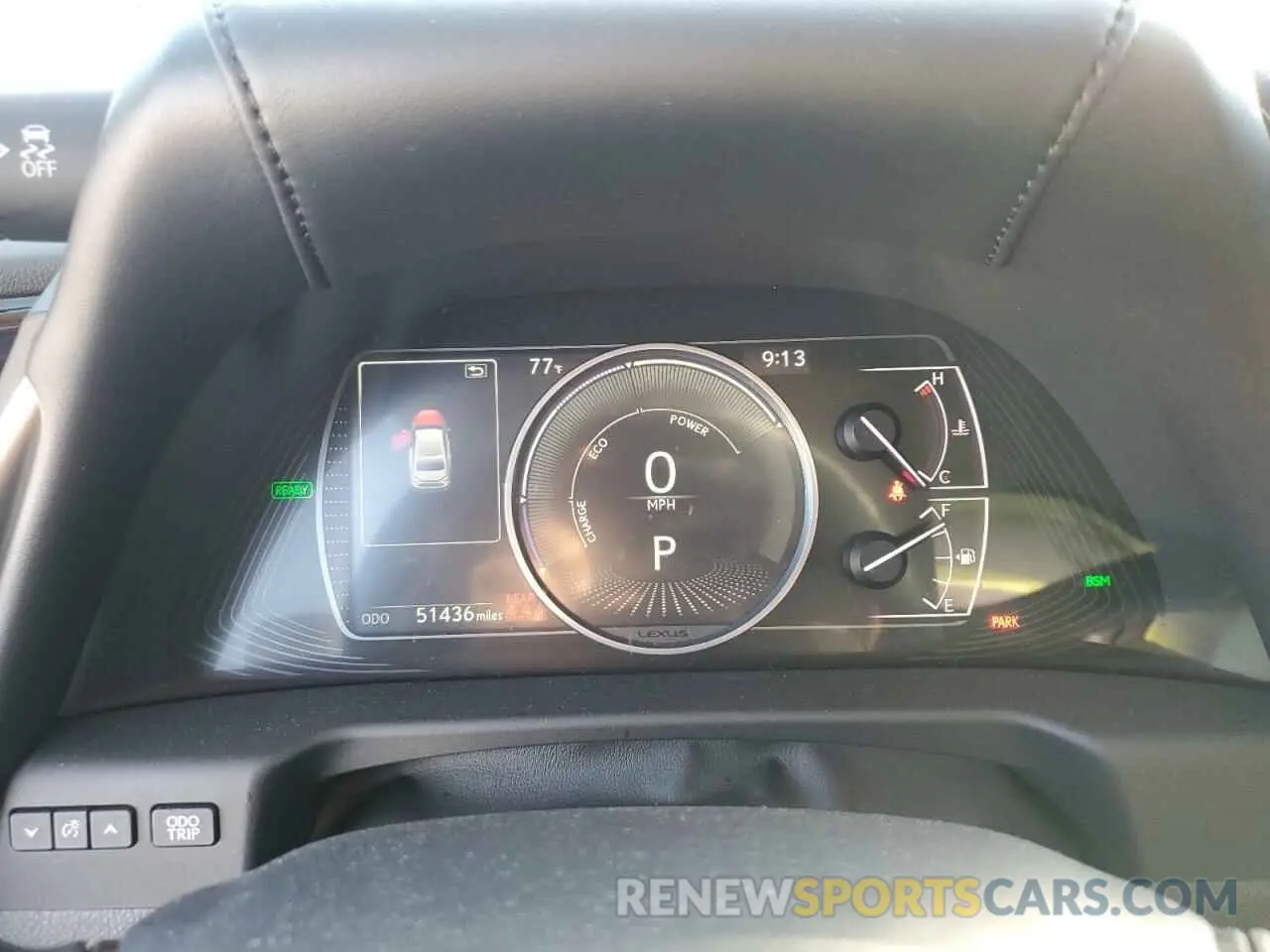 9 fotografías del automóvil dañado 58ADA1C14MU003382 LEXUS ES300 2021