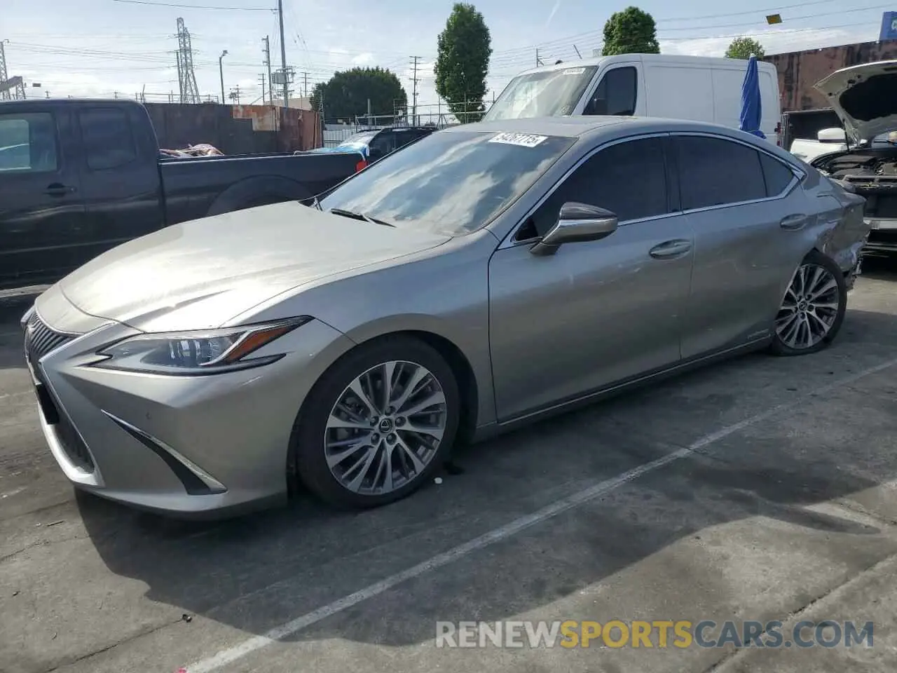 1 fotografías del automóvil dañado 58ADA1C18MU001585 LEXUS ES300 2021
