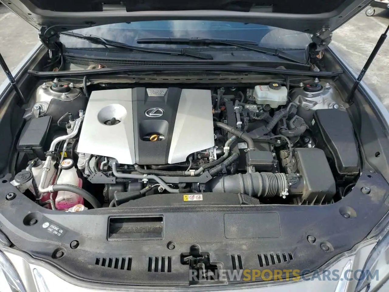11 fotografías del automóvil dañado 58ADA1C18MU001585 LEXUS ES300 2021