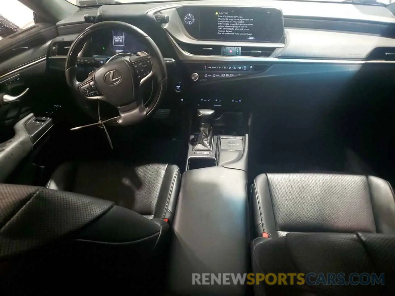 8 fotografías del automóvil dañado 58ADA1C18MU002283 LEXUS ES300 2021