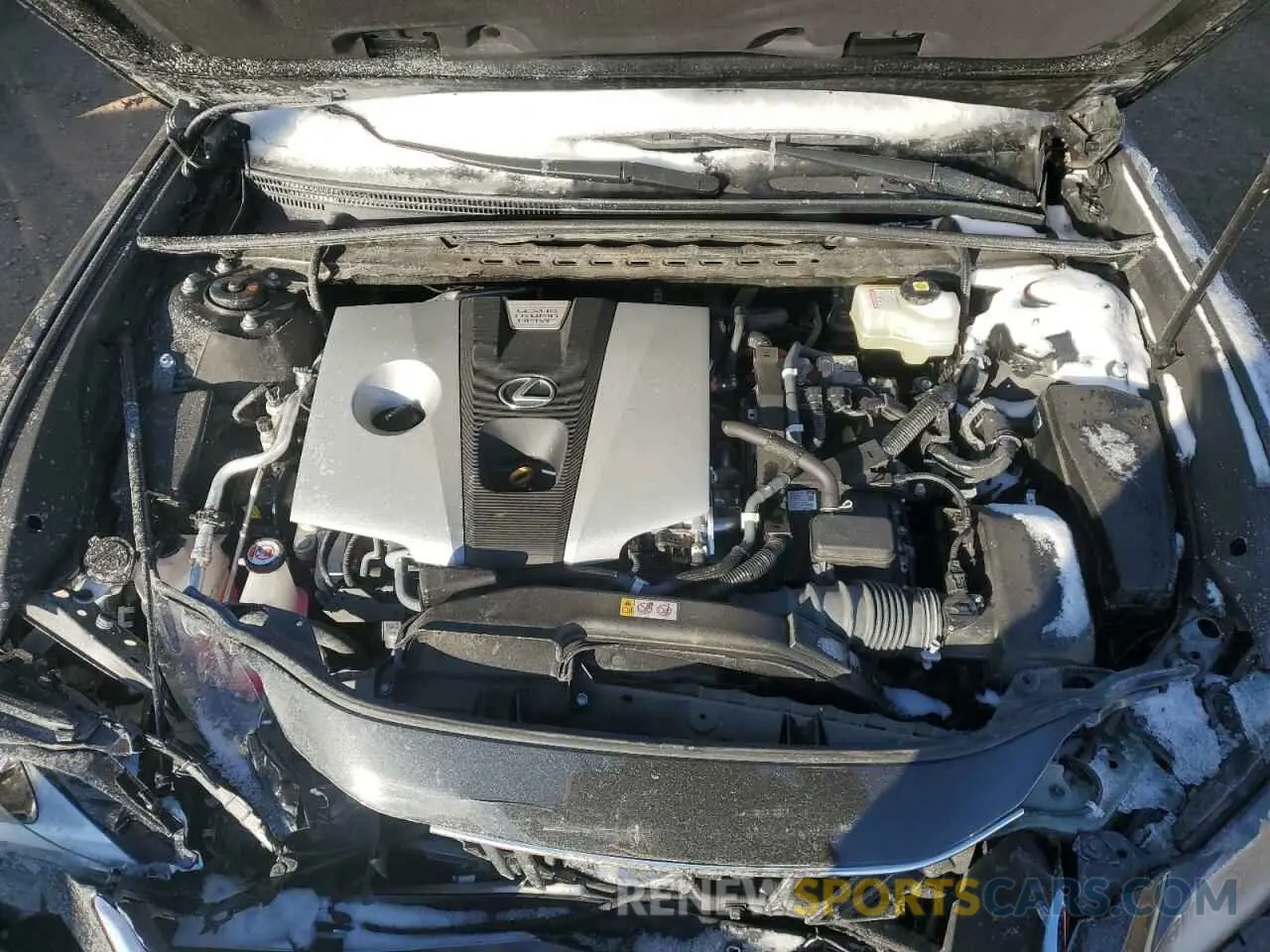 11 fotografías del automóvil dañado 58ADA1C18MU013087 LEXUS ES300 2021