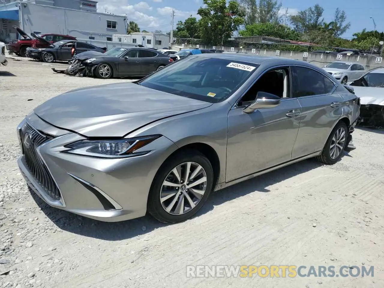 1 fotografías del automóvil dañado 58ADA1C19MU010733 LEXUS ES300 2021