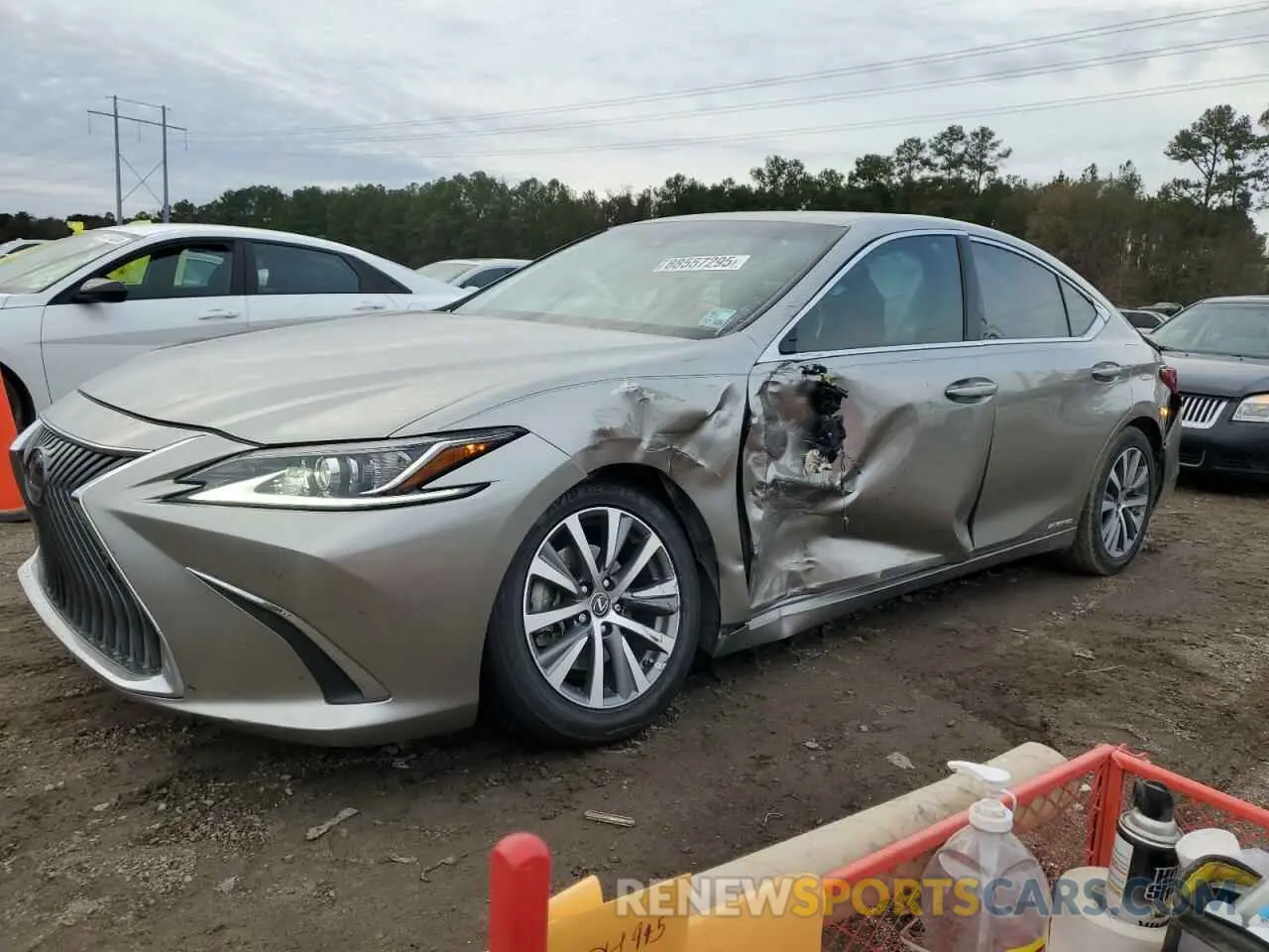 1 fotografías del automóvil dañado 58ADA1C1XMU001068 LEXUS ES300 2021