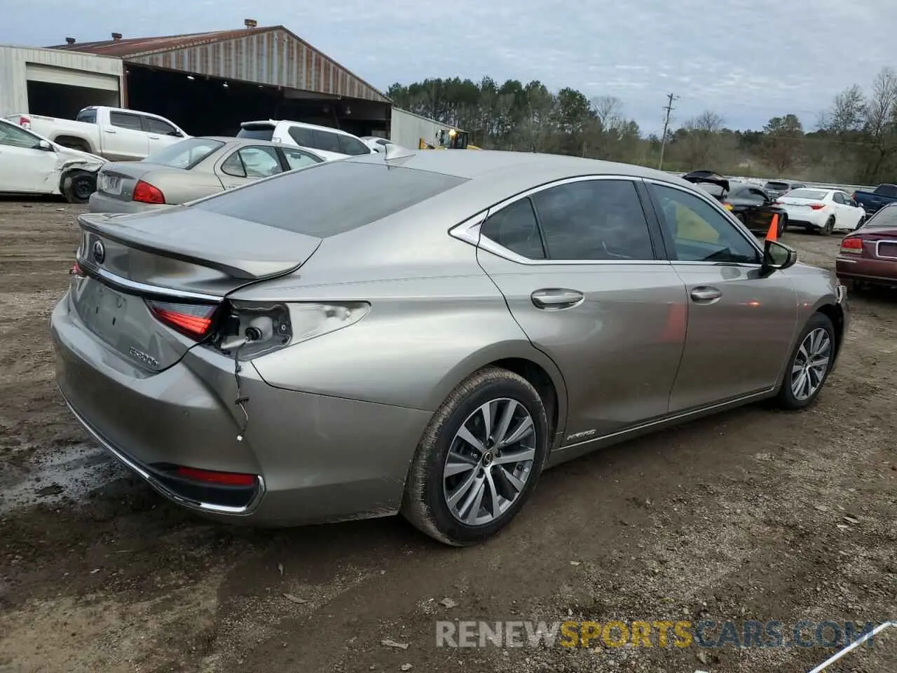 3 fotografías del automóvil dañado 58ADA1C1XMU001068 LEXUS ES300 2021