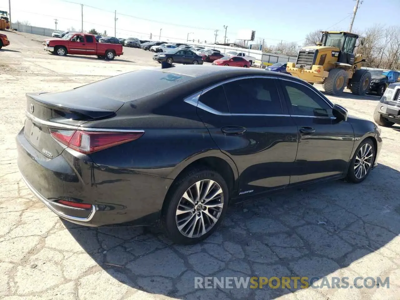 3 fotografías del automóvil dañado 58ADA1C1XMU007534 LEXUS ES300 2021