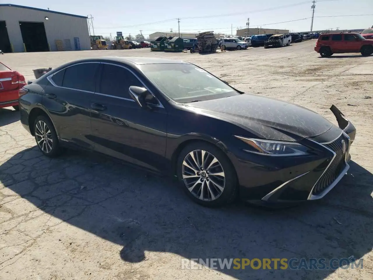 4 fotografías del automóvil dañado 58ADA1C1XMU007534 LEXUS ES300 2021