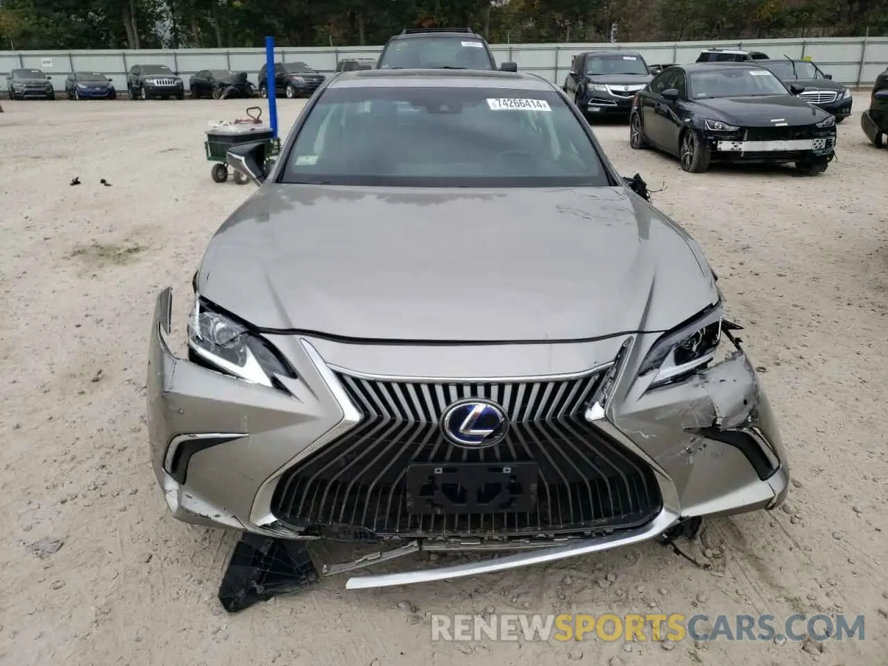 5 fotografías del automóvil dañado 58AEA1C10MU006039 LEXUS ES300 2021
