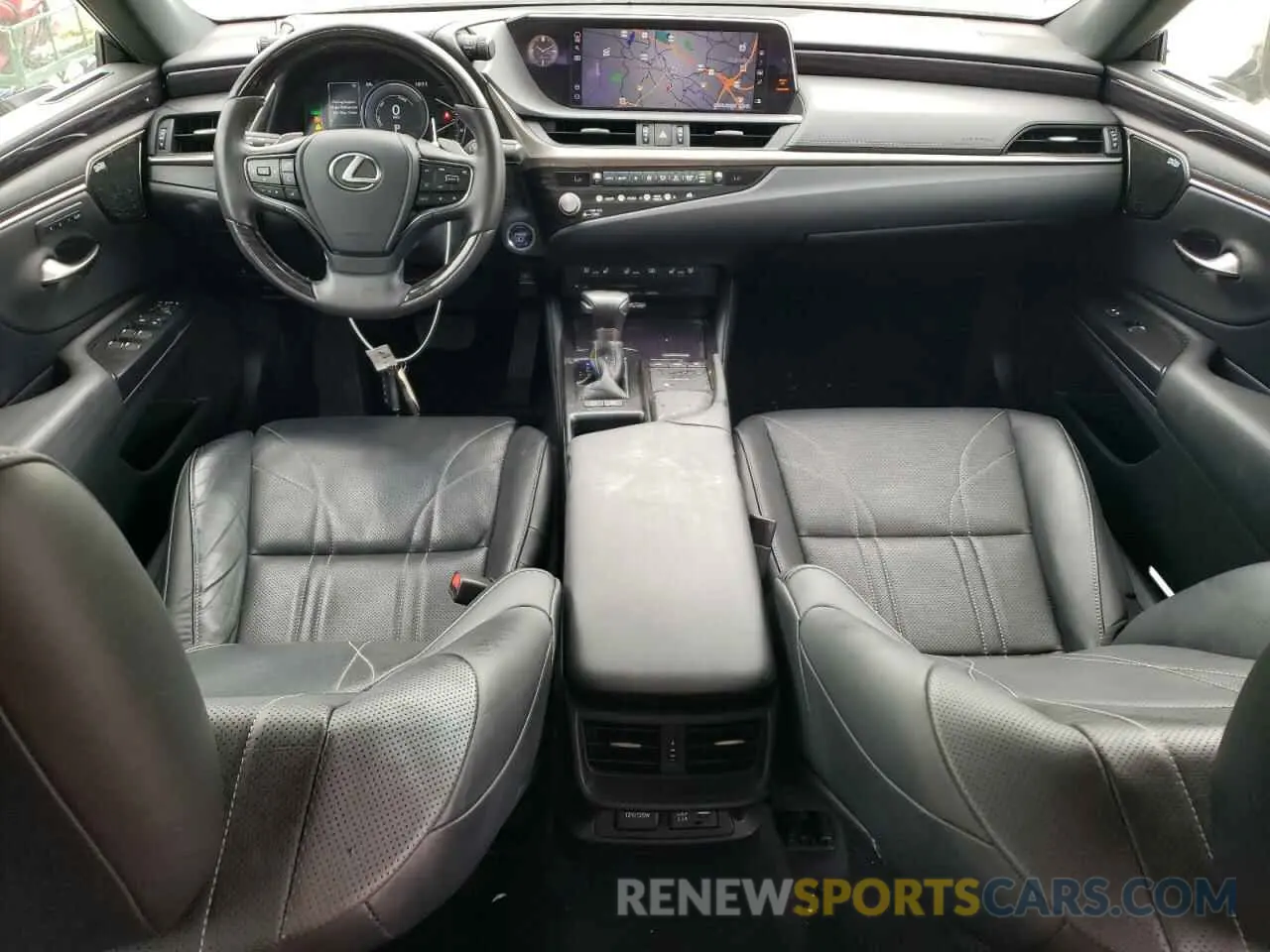 8 fotografías del automóvil dañado 58AEA1C10MU006039 LEXUS ES300 2021