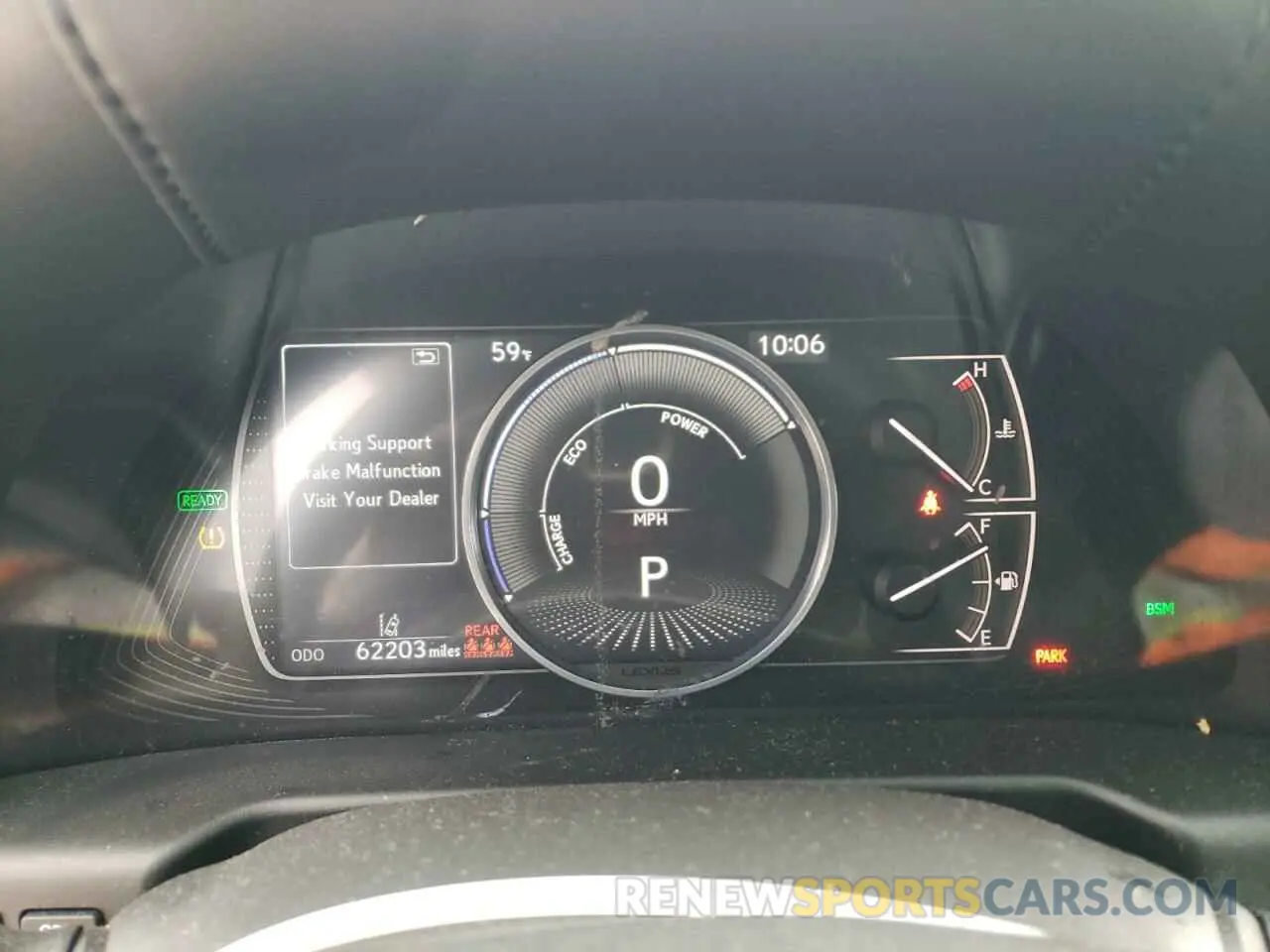 9 fotografías del automóvil dañado 58AEA1C10MU006039 LEXUS ES300 2021