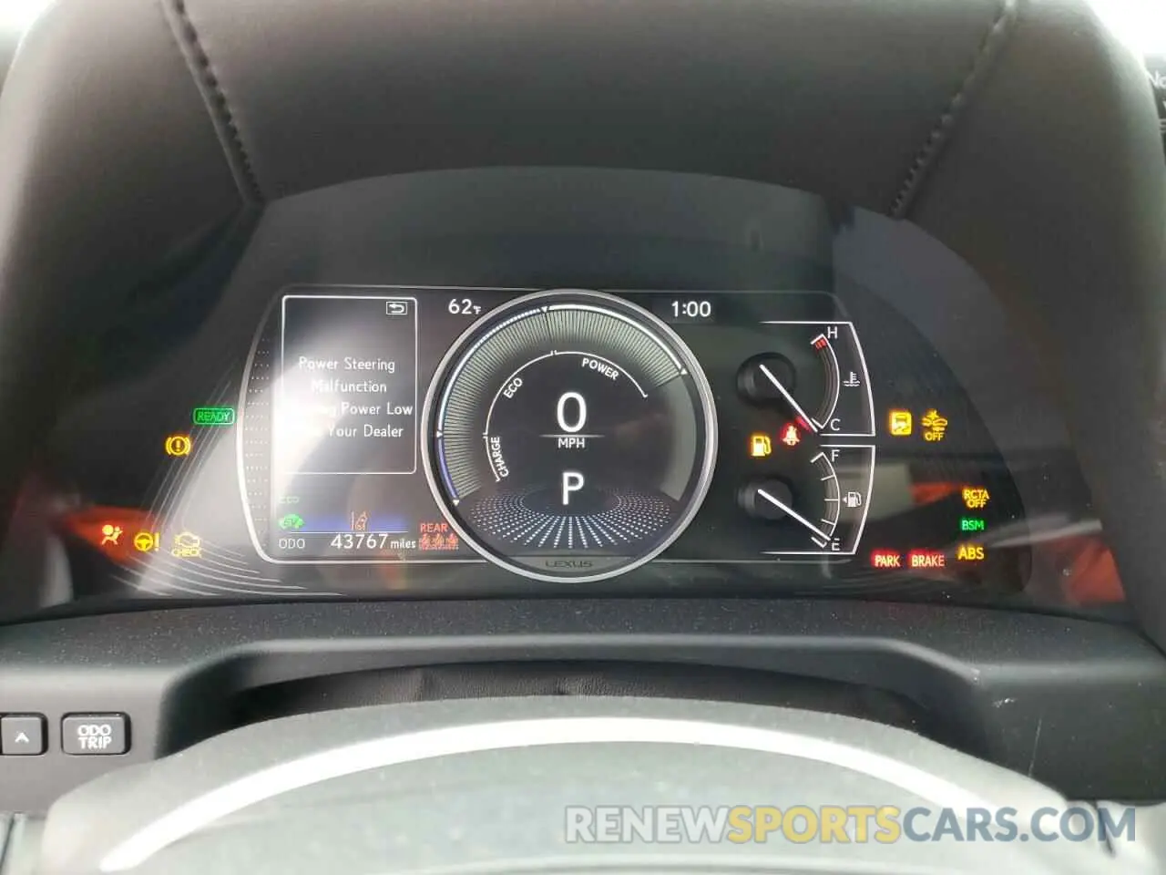 9 fotografías del automóvil dañado 58AEA1C12MU005765 LEXUS ES300 2021