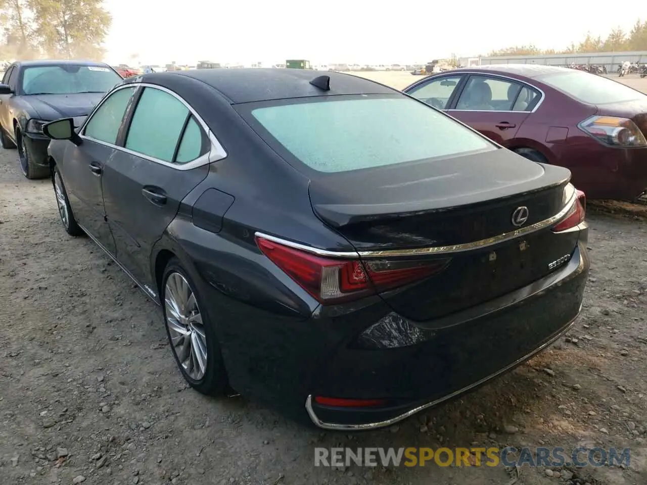 3 fotografías del automóvil dañado 58AEA1C19MU011093 LEXUS ES300 2021