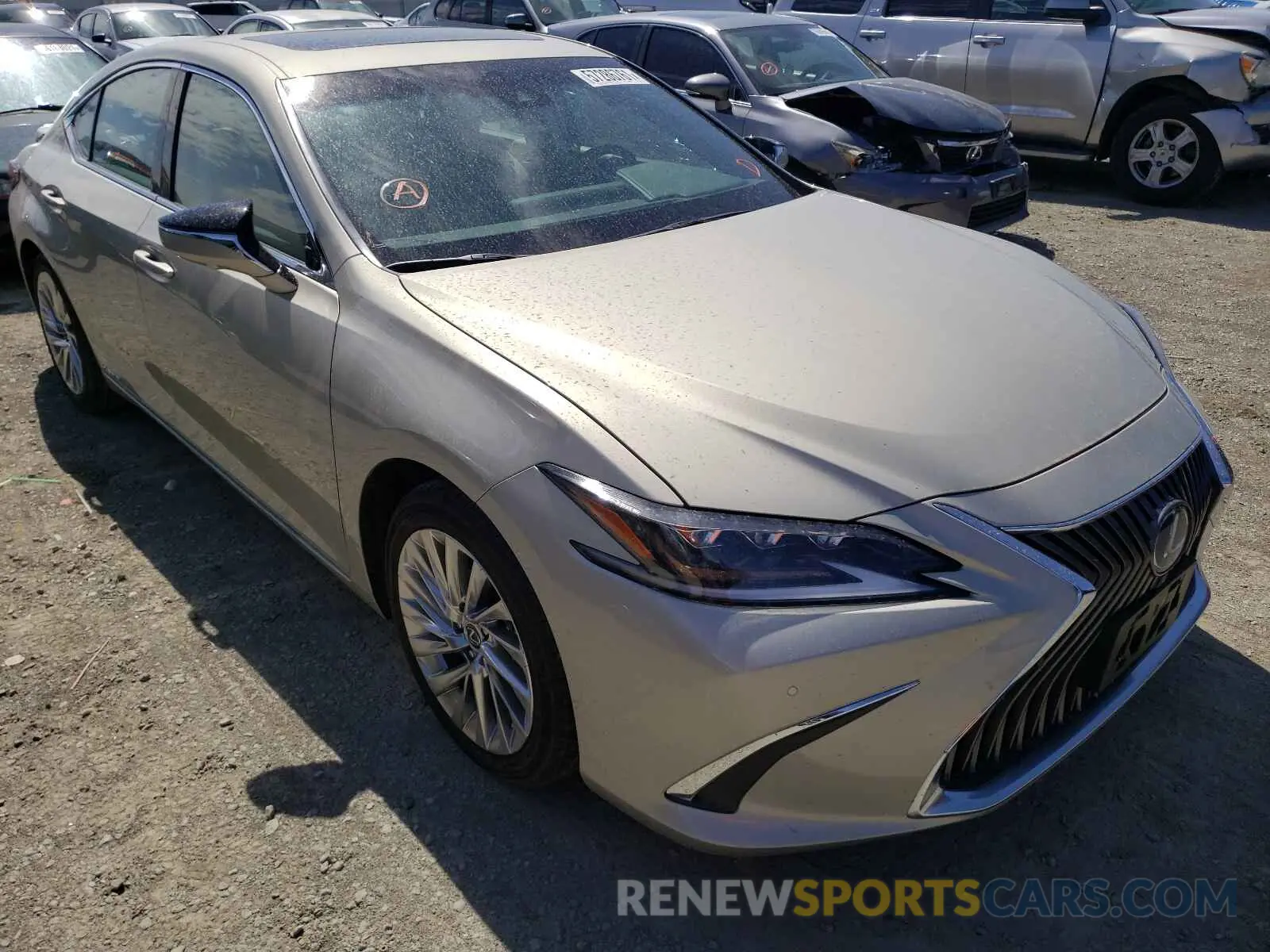1 fotografías del automóvil dañado 58AEA1C1XMU001320 LEXUS ES300 2021