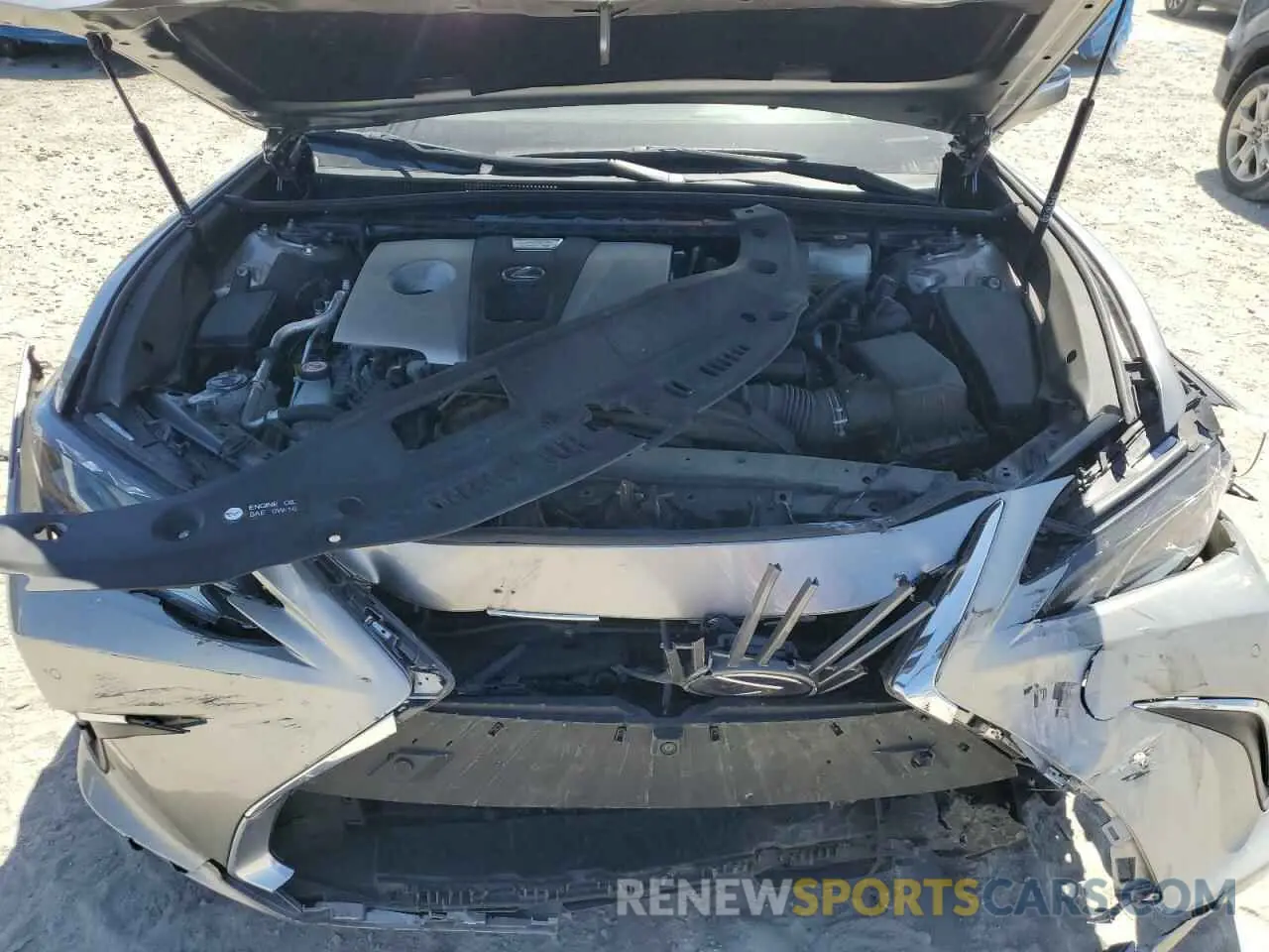 11 fotografías del automóvil dañado 58AFA1C15MU003299 LEXUS ES300 2021