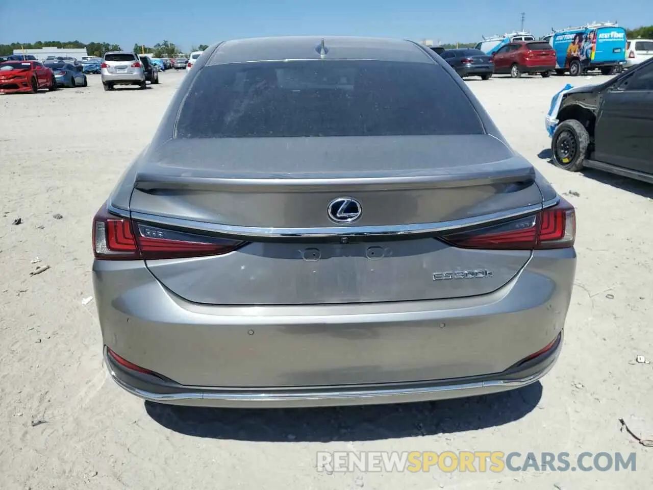 6 fotografías del automóvil dañado 58AFA1C15MU003299 LEXUS ES300 2021
